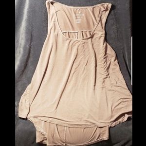 American Eagle Flowy Pale Pink Tanktop